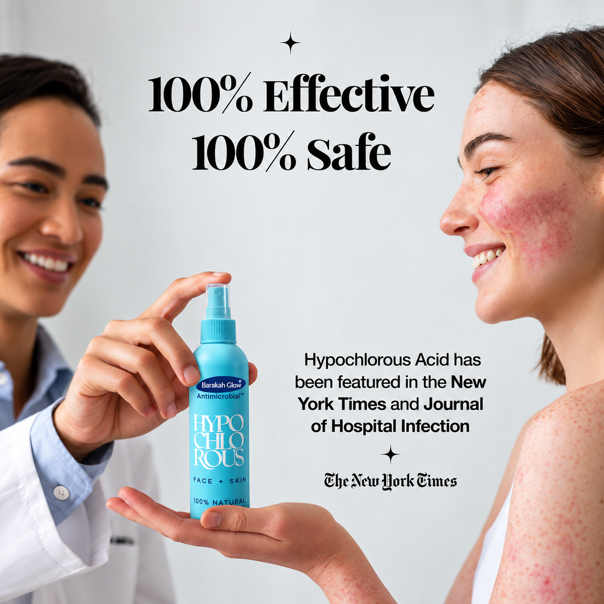 Barakah Glow™ Hypochlorous Acid Facial Spray