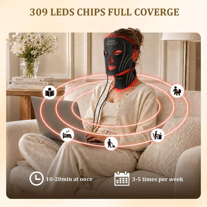 Barakah Glow™ 7 Colour LED Face Mask