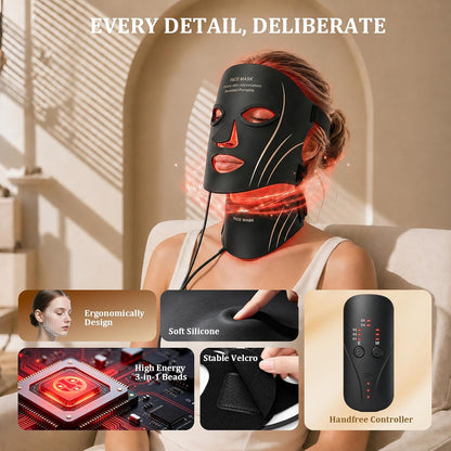 Barakah Glow™ 7 Colour LED Face Mask