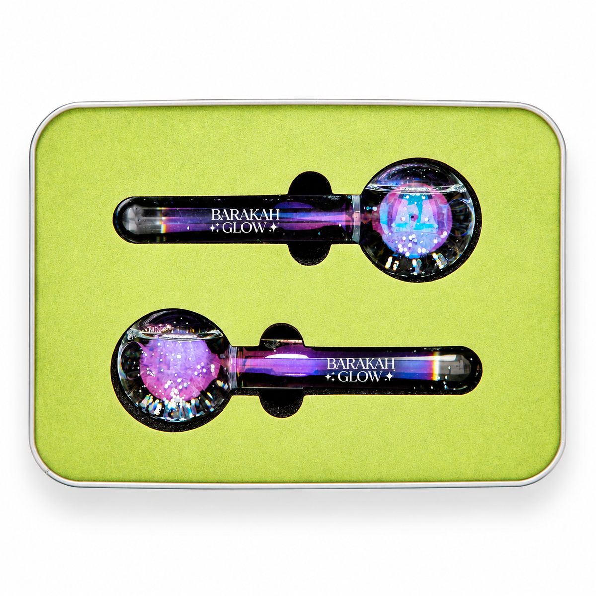 Barakah Glow™ Cryo Ice Globes (steel, unbreakable)