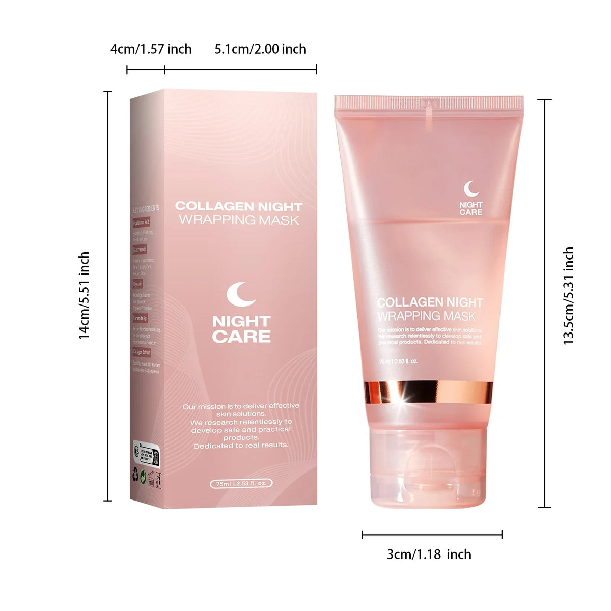 Barakah Glow™ Collagen Night Wrapping Mask