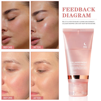 Barakah Glow™ Collagen Night Wrapping Mask
