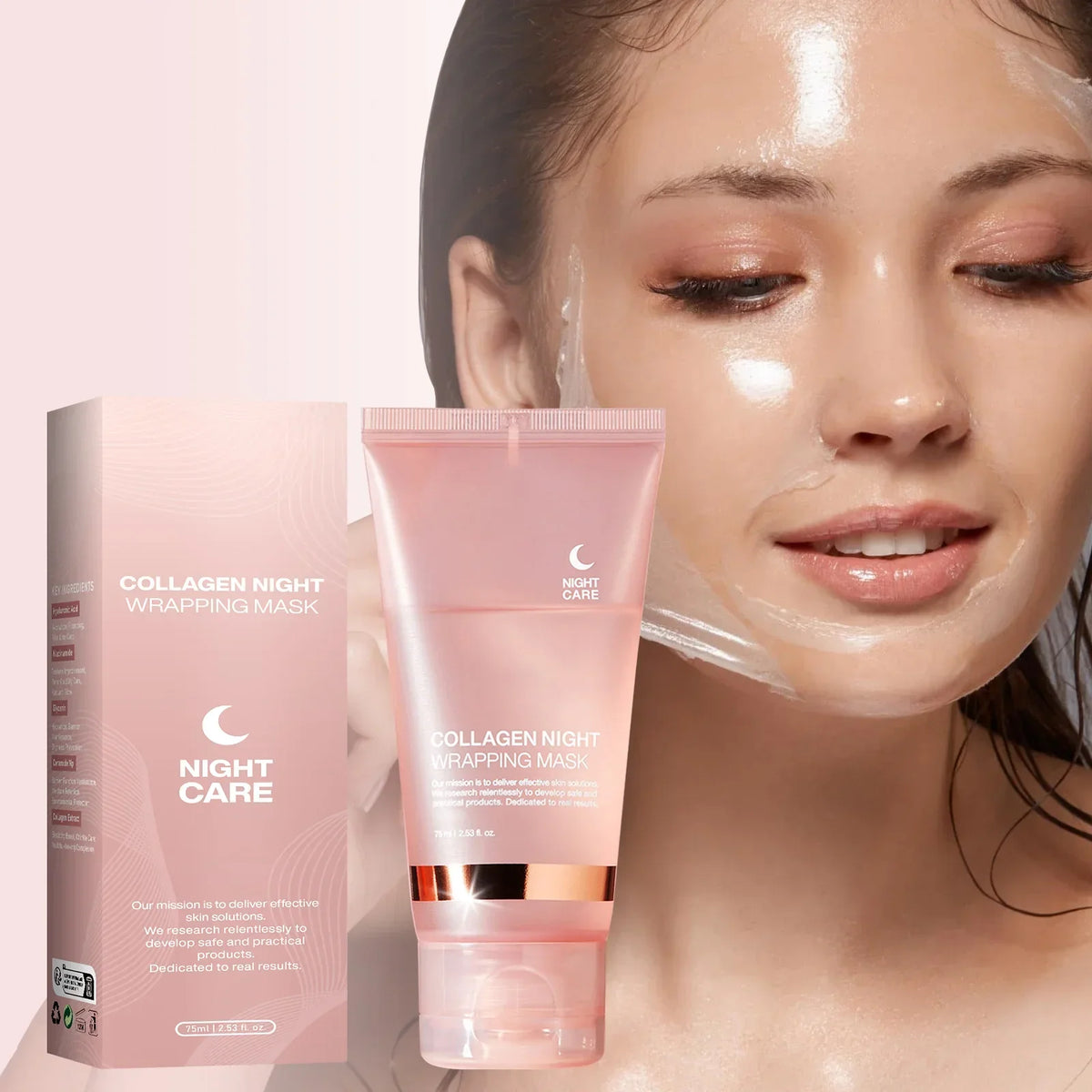 Barakah Glow™ Collagen Night Wrapping Mask
