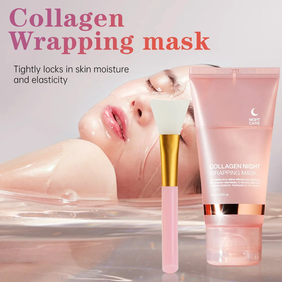 Barakah Glow™ Collagen Night Wrapping Mask