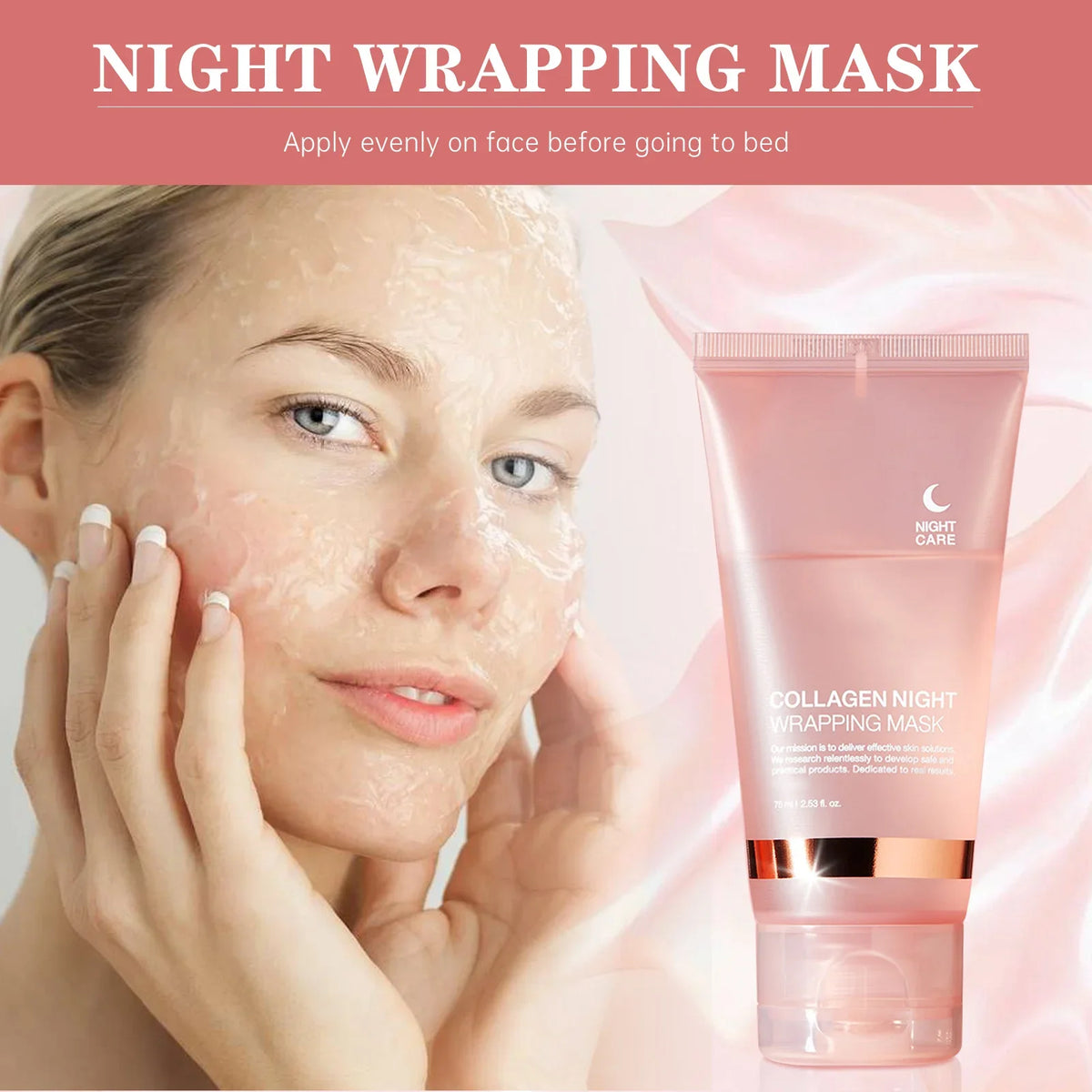Barakah Glow™ Collagen Night Wrapping Mask