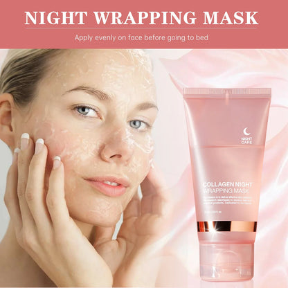 Barakah Glow™ Collagen Night Wrapping Mask