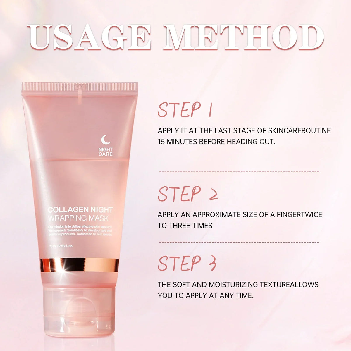 Barakah Glow™ Collagen Night Wrapping Mask
