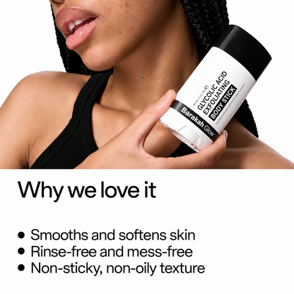 Barakah Glow™ Glycolic Acid Body Exfoliating Stick