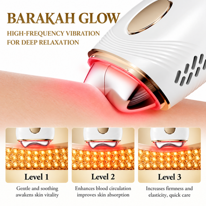 Barakah Glow™ Electric Heated Gua Sha (red light + vibration)