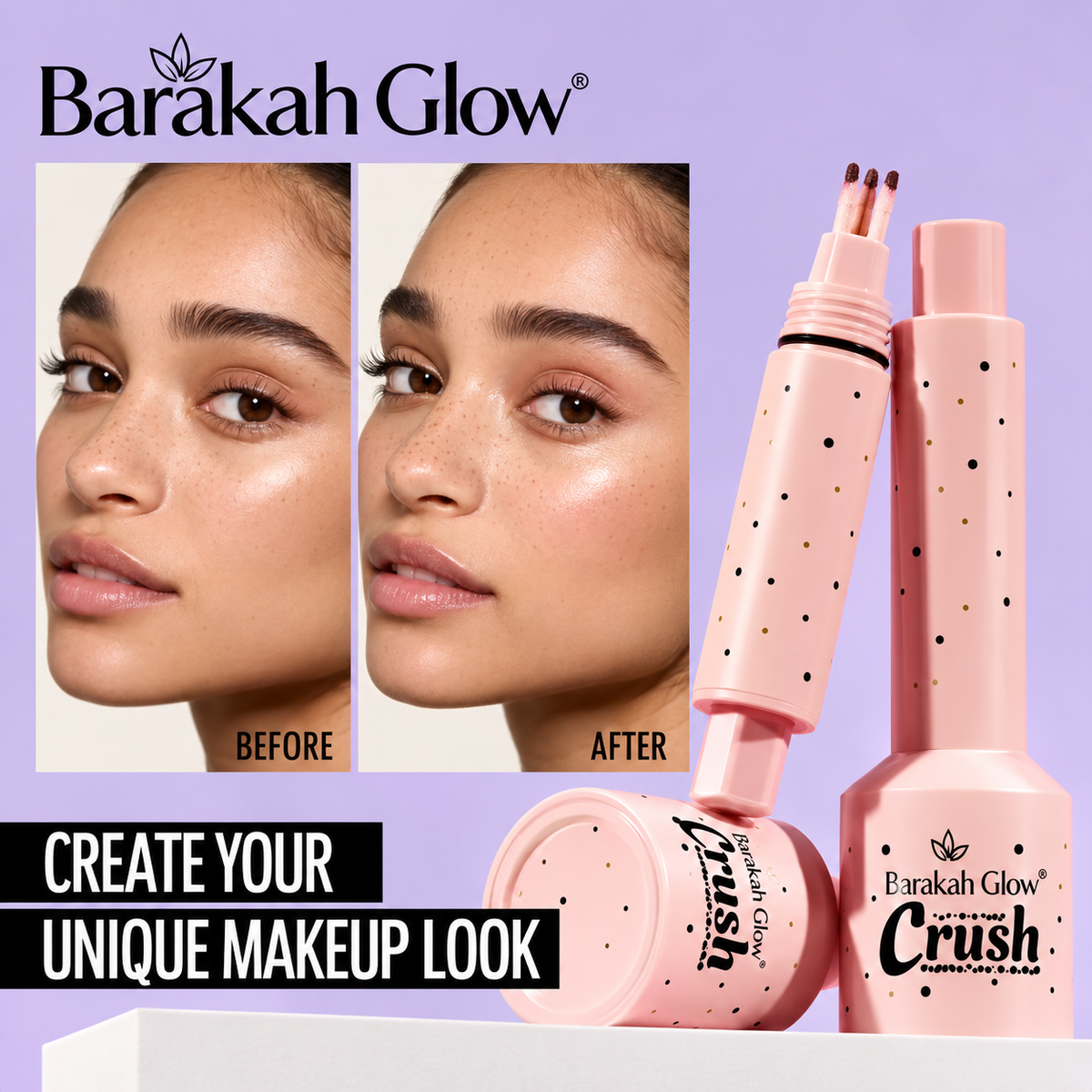 Barakah Glow™ Waterproof Faux Freckle Stamp